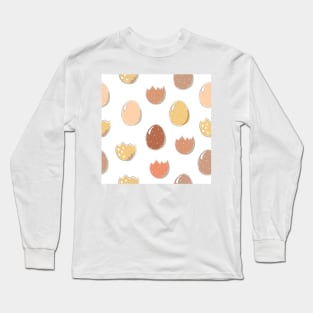 Egg Pattern Long Sleeve T-Shirt